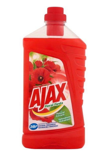 Ajax Floral Fiesta általános tisztítószer 1000ml Piros virágok